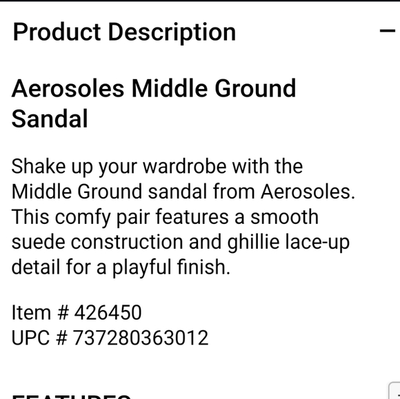 Aerosoles Middle Ground sandal - Picture 6 of 7